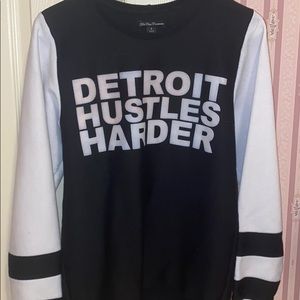 Detroit Hustles Harder sweatshirt